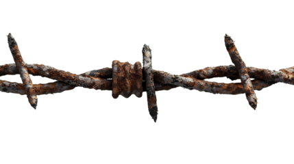 錆びた有刺鉄線、PNG