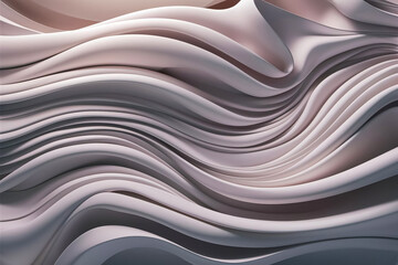 Obraz premium Abstract background with smooth, flowing wave patterns and subtle gradients,