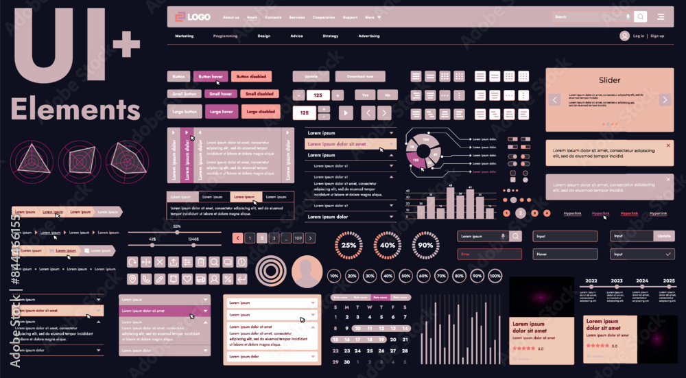 Wall mural these graphic components provide a comprehensive approach to the development of interfaces that meet