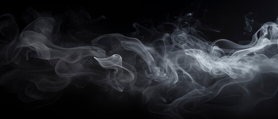 Fototapeta premium Steam, fog, vapor, smoke in an interesting graphic composition.