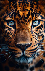 Obraz premium Close-up of a leopard