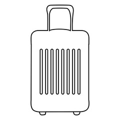 suitcase icon vectors illustration symbol design