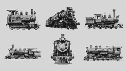 Retro grunge halftone effect. Punk y2k anti-design style design elements for banner, music poster, pop art collage. Vector Illustration