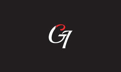  GI, IG , G ,I, Abstract Letters Logo Monogram