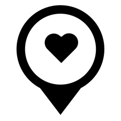 map pin place icon 