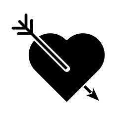 arrow love icon 