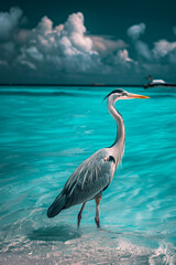 great blue heron