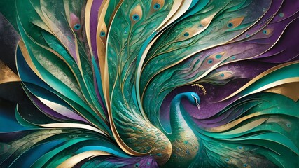 abstract fractal background