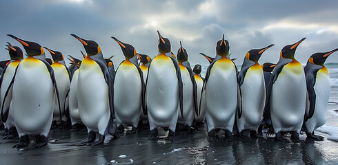 group of penguins
