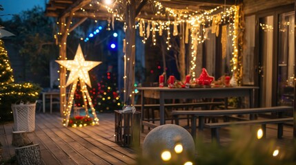 Obraz premium christmas decorations and gatherings