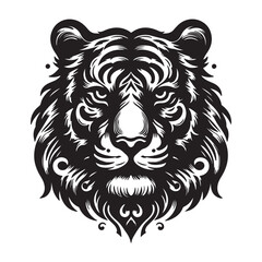 Tiger logo. head tiger vector illustration. Logo tiger