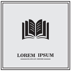 abstract logo design, black and white geometric technology icon