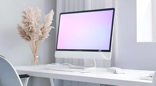The New iMac 24" Mockup