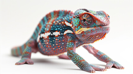 Obraz premium close up of chameleon