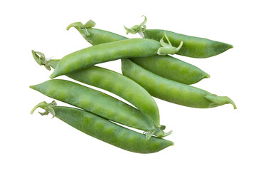 Green peas close up