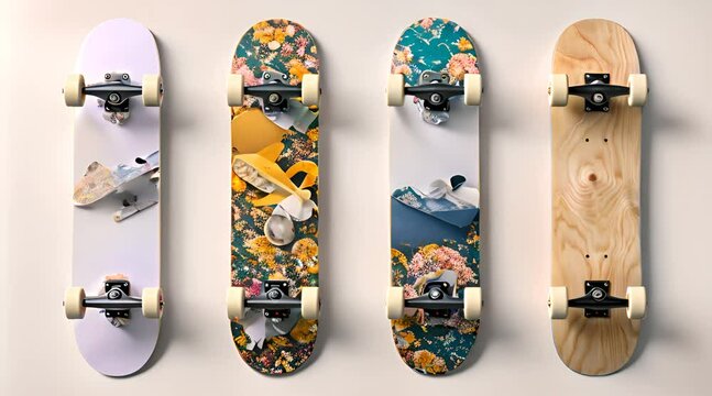 Skateboard Mockup 