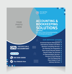  Accounting & Bookkeeping Solutions social media post

