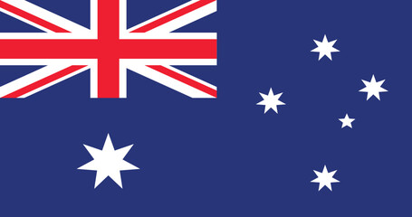 Illustration of the Australia national flag © Art_Design