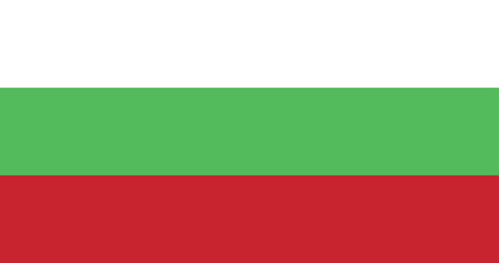 Illustration of the Bulgaria national flag