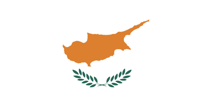 Illustration of the Cyprus national flag