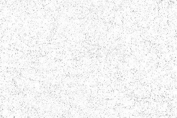 Distressed black texture. Dark grainy texture on white background. Dust overlay textured. Grain noise particles. Rusted white effect. Grunge design elements. Vector illustration, EPS 10.	