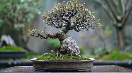 A well-maintained bonsai tree symbolizes the delicate art of nurturing required in both horticulture and public service.