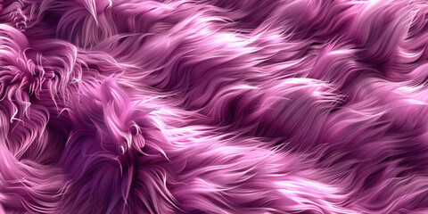Fototapeta premium Furry Fluff: Close-Up of Soft and Fuzzy Animal Fur Texture