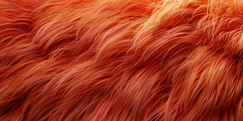 Fototapeta premium Furry Fluff: Close-Up of Soft and Fuzzy Animal Fur Texture