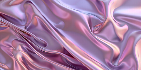 Obraz premium Flowing Fabric: Close-Up of Draping Fabric Texture with Folds and Creases