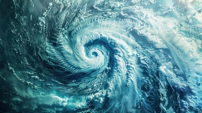 Strong cyclone winds born in the ocean