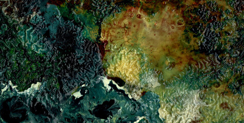 Whimsical and Energetic Colorburst Creating a Captivating and Abstract Visual Experience