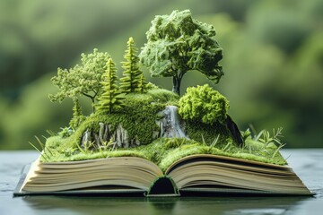 environmental literacy programs allowing space on the right for promotional text