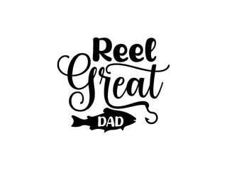 Fishing Groovy Design