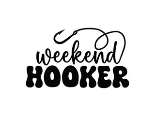 Fishing Groovy Design