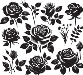 seamless pattern with roses