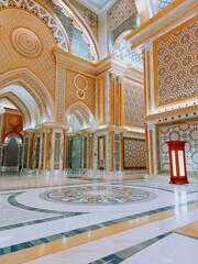 Obraz premium Interior of the Qasr Al Watan