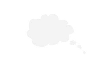 blue cloud, white, cartoon