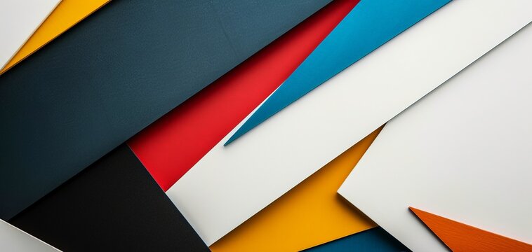 Abstract geometric background with vibrant colors.