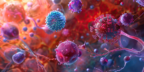 Virus Treatment Strategies: A visual representation of the different treatment strategies for the novel virus, including antiviral medications, supportive care, and vaccination.