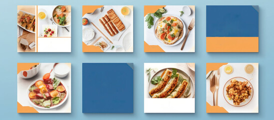 menu list template