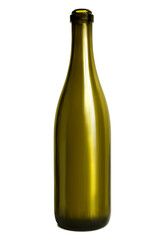 Glass bottle isolated