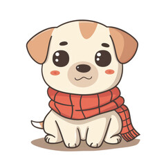 animal with scarf transparent