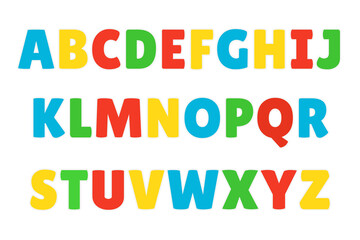 Versatile Collection of Kids Holiday Color Font Doodle Letter Illustration © KidsStation