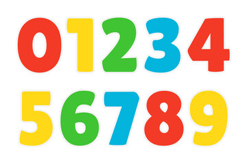 Versatile Collection of Kids Holiday Color Font Doodle Letter Illustration