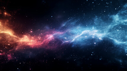 Fototapeta premium blue , red, grainy noise grungy empty space , spray texture color gradient shine bright light and glow rough abstract retro vibe background template