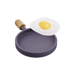 3D 계란프라이 아이콘