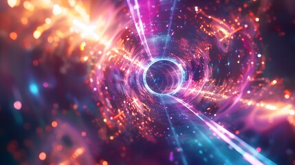 Fototapeta premium Hyperspace Stars Travel Backgrounds