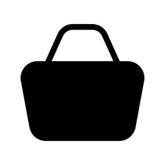 Basket Icon Vector Symbol Design Illustration