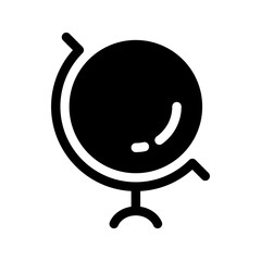 Globe Icon Vector Symbol Design Illustration