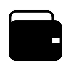 Wallet Icon Vector Symbol Design Illustration